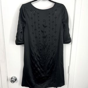 NEW Susana Monaco Silk beaded Dress